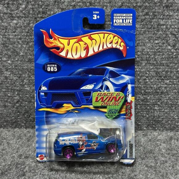 Vtg (Y2K) 2001 HOT WHEELS "FANDANGO" YU-GI-OH SERIES -# 085 Read New! Nip! OB - Picture 1 of 7